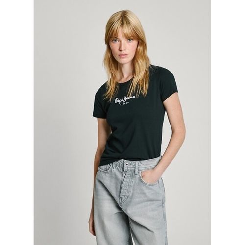 T-shirt Maniche Corte, Logo Davanti Donna Taglie S - pepe jeans - Modalova