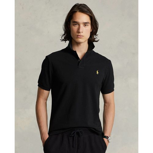 Polo Dritta In Maglia Piqué Logo Ricamato Uomo Taglie L - polo ralph lauren - Modalova