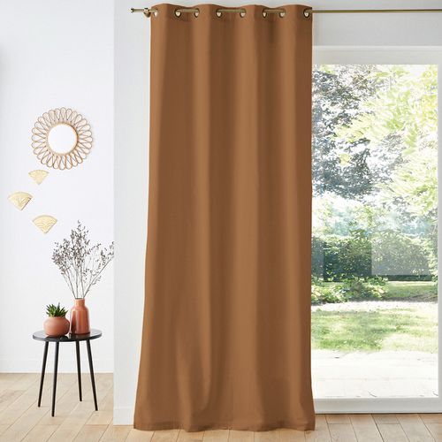 Tenda Velluto Con Occhielli Velvet Taglie 180 x 135 cm - la redoute interieurs - Modalova