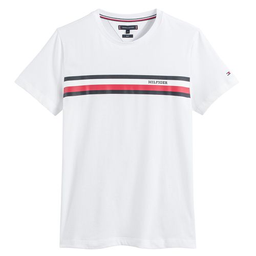 T-shirt girocollo a maniche corte a righe - TOMMY HILFIGER - Modalova