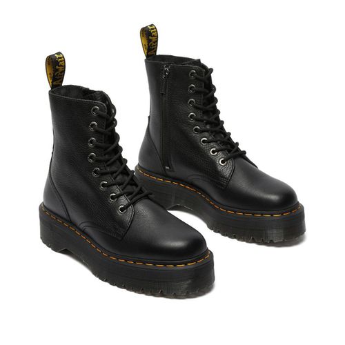 Stivali Con Platform Jadon Iii In Pelle Pisa Donna Taglie 38 - dr. martens - Modalova