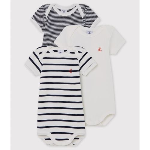 Confezione Da 3 Body, 3 Mesi - 3 Anni Taglie 3 mesi - 60 cm - petit bateau - Modalova