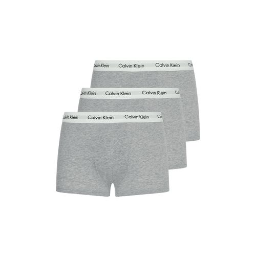 Confezione Da 3 Boxer Misto Cotone Stretch A Vita Bassa Uomo Taglie L - calvin klein underwear - Modalova