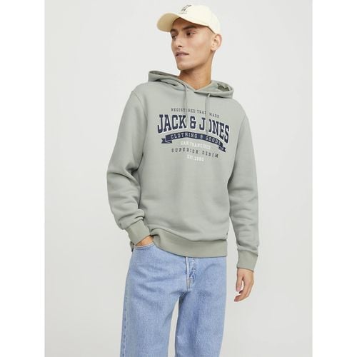 Felpa con cappuccio Jjelogo - JACK & JONES - Modalova