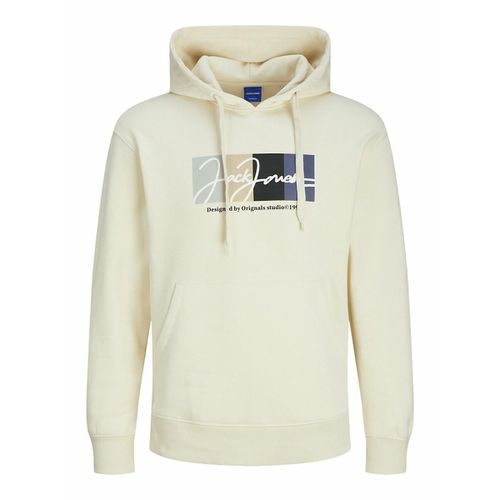 Felpa Ampia Con Cappuccio E Logo Uomo Taglie S - jack & jones - Modalova