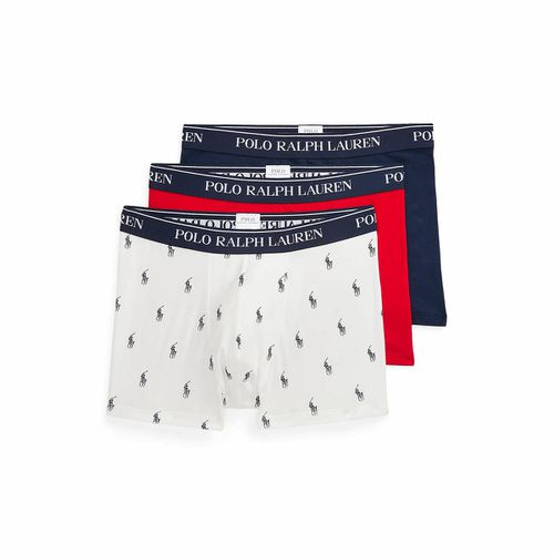 Confezione Da 3 Boxer Tinta Unita Uomo Taglie M - polo ralph lauren - Modalova