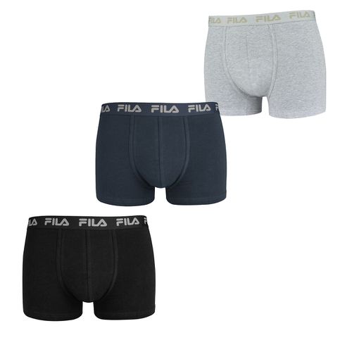 Confezione da 3 boxer cintura tono su tono - FILA - Modalova