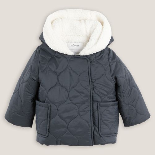 Cappotto Trapuntato Con Cappuccio Foderato Sherpa Taglie 1 mese - 54 cm - la redoute collections - Modalova