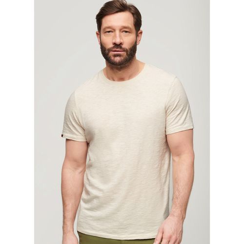 T-shirt Girocollo Slub Uomo Taglie L - superdry - Modalova