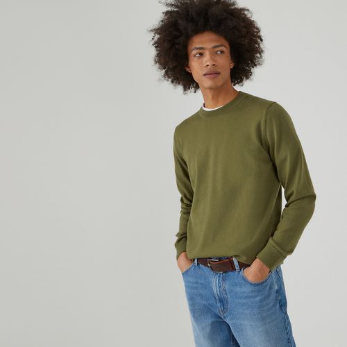 Pull Girocollo, In Pura Lana Merino Uomo Taglie S - la redoute collections - Modalova