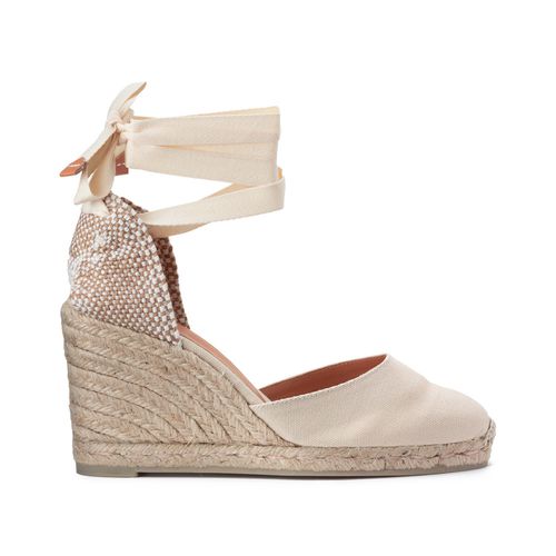 Espadrillas con zeppa in cotone CARINA - CASTANER - Modalova