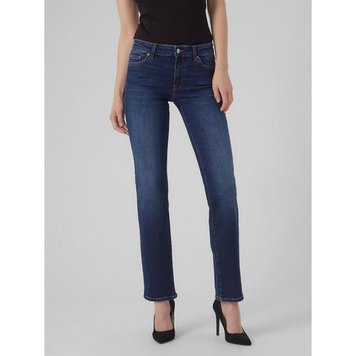 Jeans dritti, vita standard - VERO MODA - Modalova