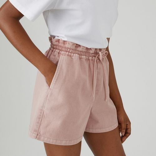 Shorts, Vita Alta Arricciata Donna Taglie 42 (FR) - 46 (IT) - la redoute collections - Modalova