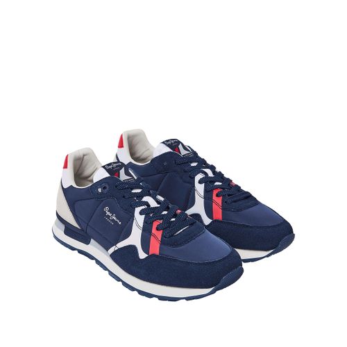 Sneakers Basse Brit Road Uomo Taglie 40 - pepe jeans - Modalova