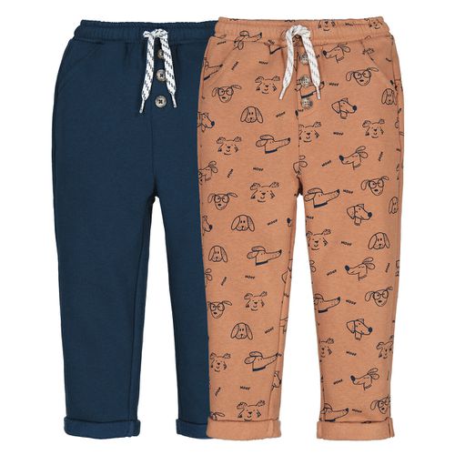 Confezione Da 2 Pantaloni Alla Turca In Felpa Taglie 12 mesi - 74 cm - la redoute collections - Modalova