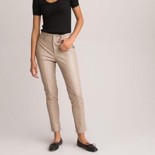 Pantaloni Tregging In Ecopelle Donna Taglie XS - la redoute collections - Modalova