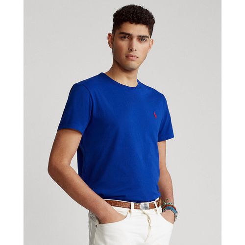 T-shirt scollo rotondo in jersey di cotone - POLO RALPH LAUREN - Modalova