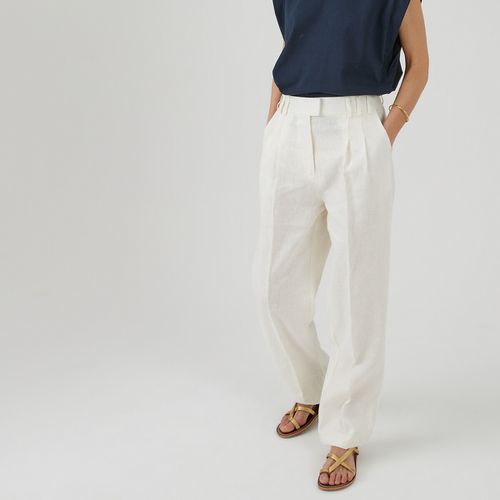 Pantaloni larghi in lino - LA REDOUTE COLLECTIONS - Modalova