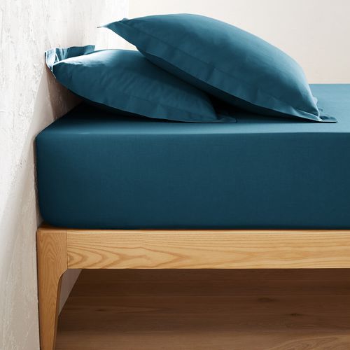 Lenzuolo Con Angoli In Cotone Balza Da 25 Cm Taglie 80 x 190 cm - la redoute interieurs - Modalova