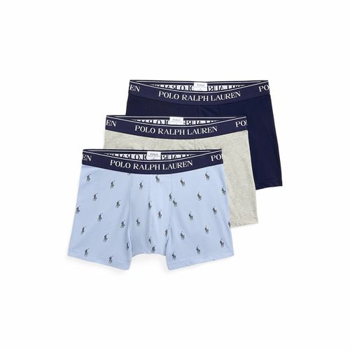 Confezione Da 3 Boxer Tinta Unita Uomo Taglie XXL - polo ralph lauren - Modalova