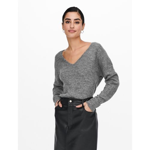 Pull Con Scollo A V, Maglia Morbida Donna Taglie M - jdy - Modalova