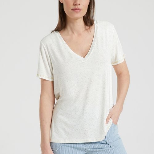 T-shirt Maniche Corte, Scollo A V Donna Taglie XS - vila - Modalova