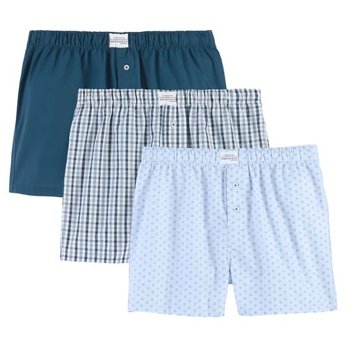 Confezione da 3 boxer puro cotone - LA REDOUTE COLLECTIONS - Modalova