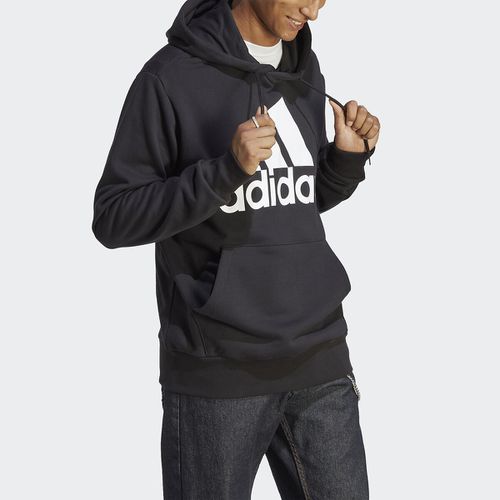 Felpa Con Cappuccio In Pile Essentials Uomo Taglie XS - adidas sportswear - Modalova