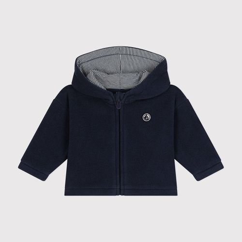 Felpa con cappuccio pile - PETIT BATEAU - Modalova