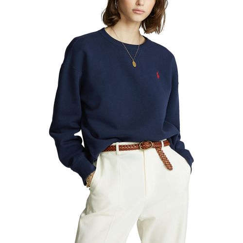 Felpa Con Stampa Frontale Donna Taglie S - polo ralph lauren - Modalova