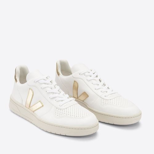 Sneakers Con Lacci In Pelle V-10 Chormefree Donna Taglie 36 - veja - Modalova