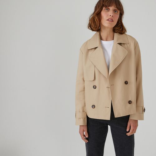 Trench corto con bottoni - LA REDOUTE COLLECTIONS - Modalova