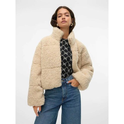 Giubbotto Collo Alto In Bouclé Donna Taglie L - vero moda - Modalova