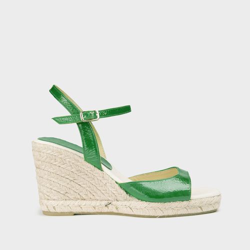 Espadrillas Beverly in pelle con zeppa - ANAKI - Modalova