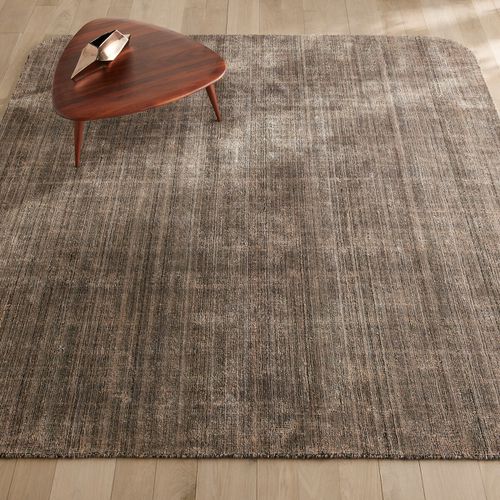 Tappeto Quadrato In Lyocell® Tessuto A Mano, Elona Taglie 250 x 250 cm - am.pm - Modalova