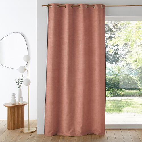 Tenda Con Occhielli Effetto Ciniglia, Figuera Taglie 260 x 140 cm - la redoute interieurs - Modalova