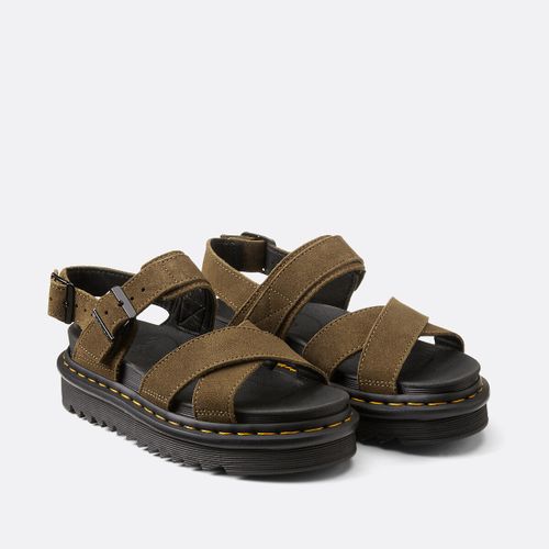 Sandali Con Stringhe Incrociate In Pelle Scamosciata Nartilla Donna Taglie 36 - dr. martens - Modalova