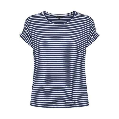 T-shirt Con Sottili Righe, Maniche Corte Donna Taglie XS - only - Modalova