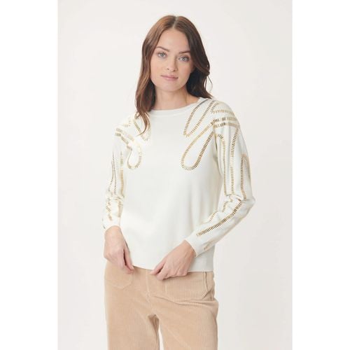 Maglione Judith Strass Dorati Applicati - derhy - Modalova