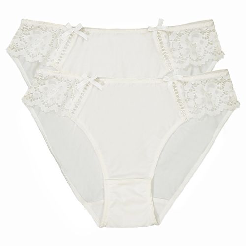 Confezione Da 2 Slip Signatures, Girofle Donna Taglie 34/36 (FR) - 38/40 (IT) - la redoute collections - Modalova