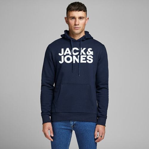 Felpa con cappuccio Jjecorp Logo - JACK & JONES - Modalova