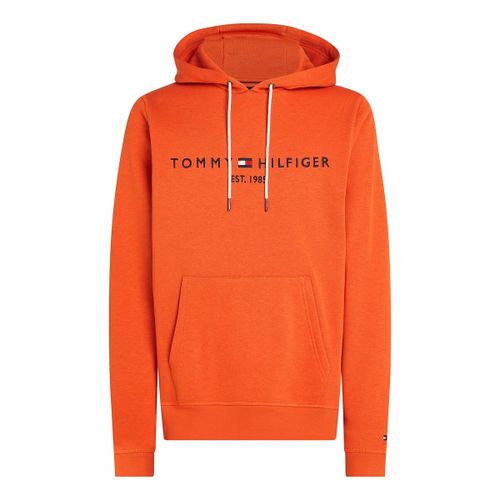 Felpa con cappuccio Tommy Logo - TOMMY HILFIGER - Modalova