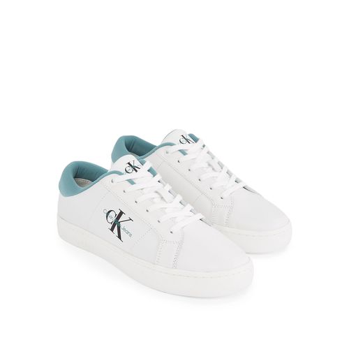 Sneakers In Pelle Classic Cupsole Uomo Taglie 40 - calvin klein jeans - Modalova