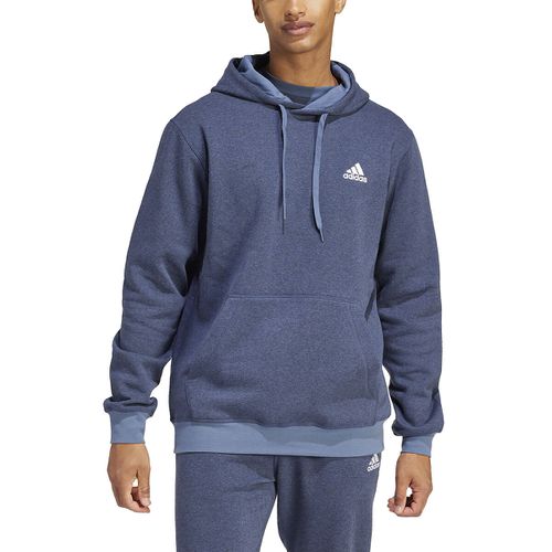 Felpa Con Cappuccio Piccolo Logo Uomo Taglie S - adidas sportswear - Modalova