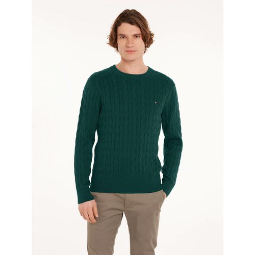 Maglione Girocollo Maglia Strutturata Uomo Taglie XL - tommy hilfiger - Modalova