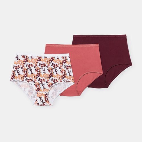 Confezione Da 2 + 1 Gratuito Culotte Maxi In Cotone Bio Donna Taglie 44 (FR) - 48 (IT) - playtex - Modalova