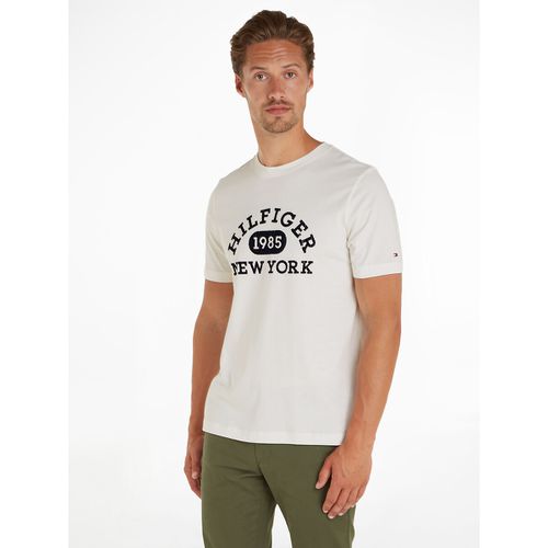 T-shirt girocollo monotype collegiate - TOMMY HILFIGER - Modalova