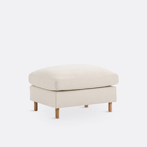 Pouf Poliestere Chiné, Loméo - la redoute interieurs - Modalova