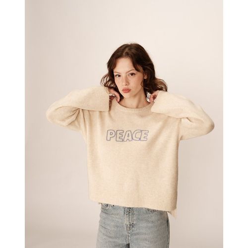 Pull Maniche Lunghe, Scritta Ricamata Pacifico Donna Taglie 0(XS) - grace & mila - Modalova