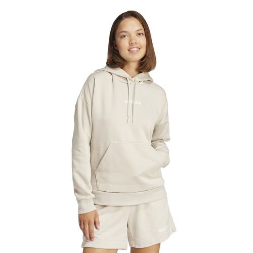 Felpa Con Cappuccio Essentials Linear Donna Taglie M - adidas sportswear - Modalova